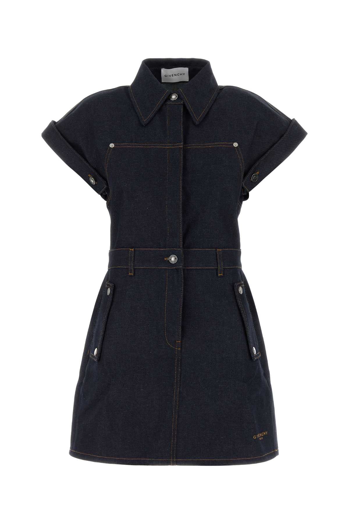 MINI DENIM DAY DRESS DRESSES