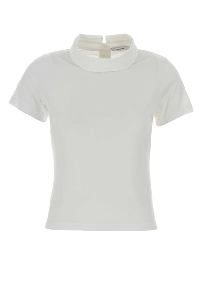 ROLL UP POPELINE T SHIRT T-SHIRTS