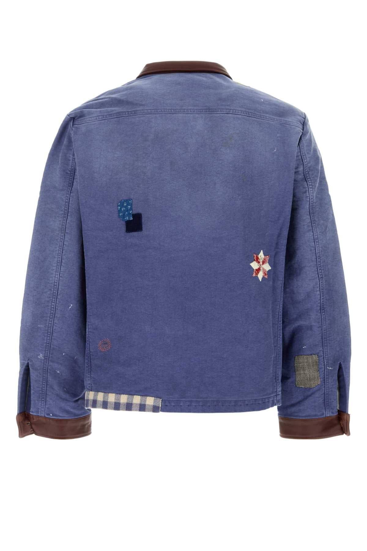 Vintage-finished work jacket BLAZERS AND VESTS