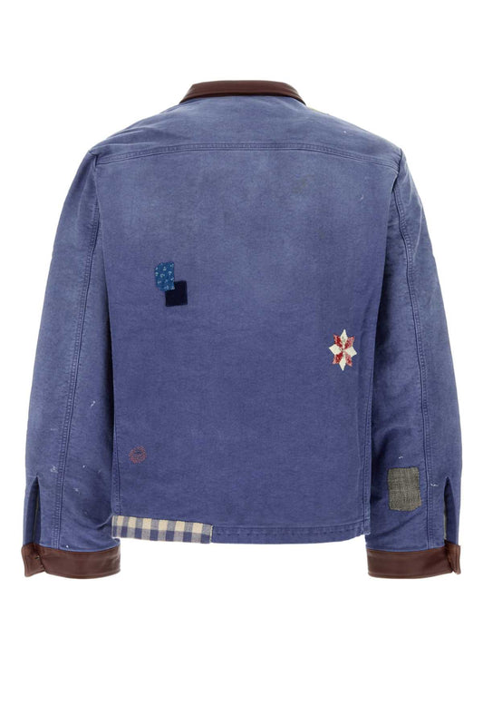 Vintage-finished work jacket BLAZERS AND VESTS