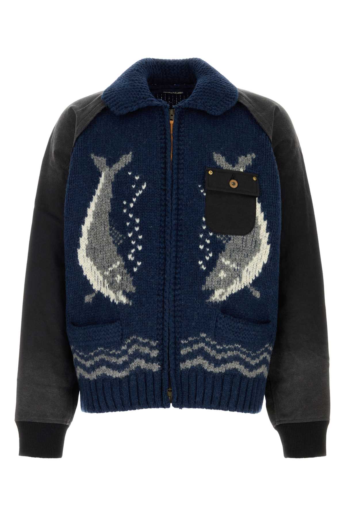 Combination cowichan sweater KNITWEARS