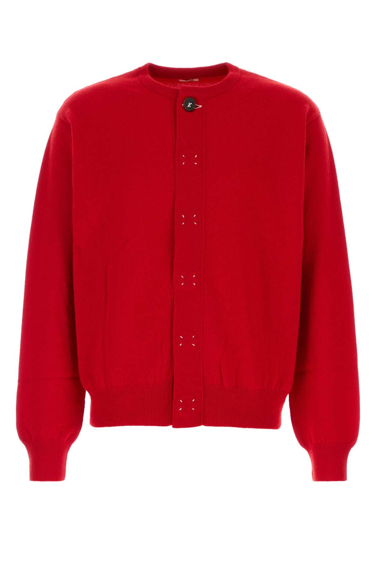 Wool knit cardigan KNITWEARS