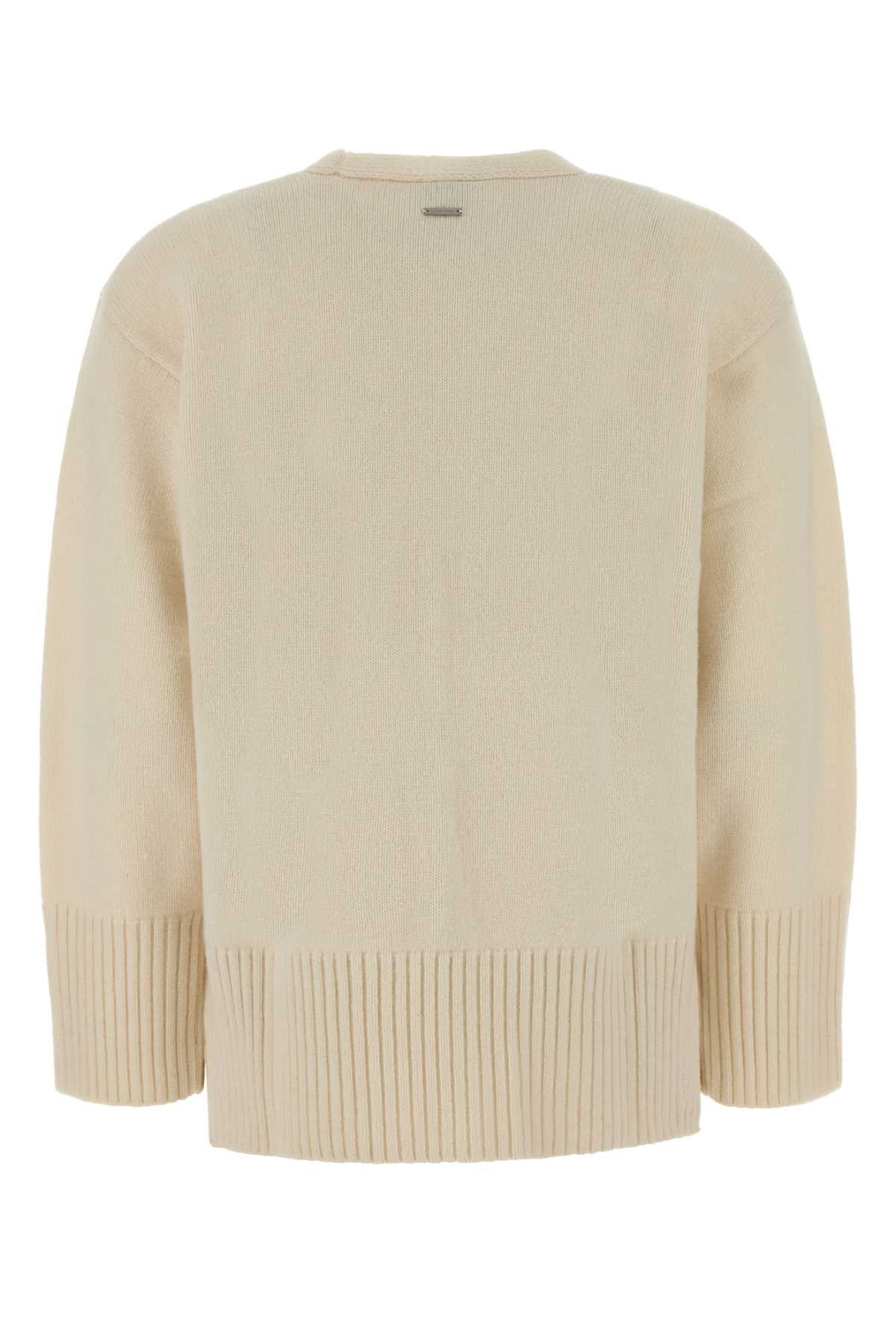 LUX WOOL VNECK SWEATER KNITWEARS