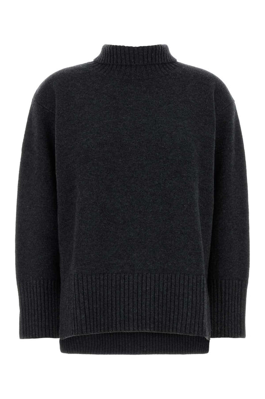 LUX WOOL TNECK SWEATER KNITWEARS