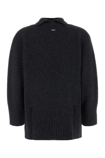 LUX WOOL TNECK SWEATER KNITWEARS