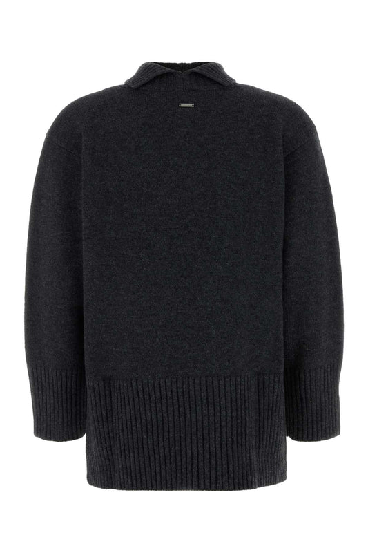 LUX WOOL TNECK SWEATER KNITWEARS