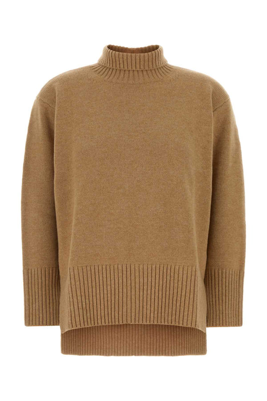 LUX WOOL TNECK SWEATER KNITWEARS