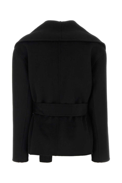 SHAWL HIP LENGHT COAT (SOLID) COATS