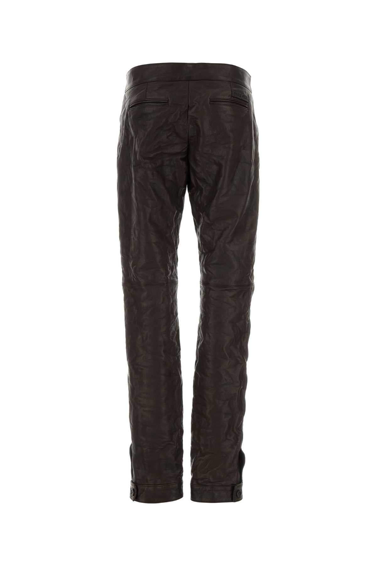 CAPI IN PELLE PANTS