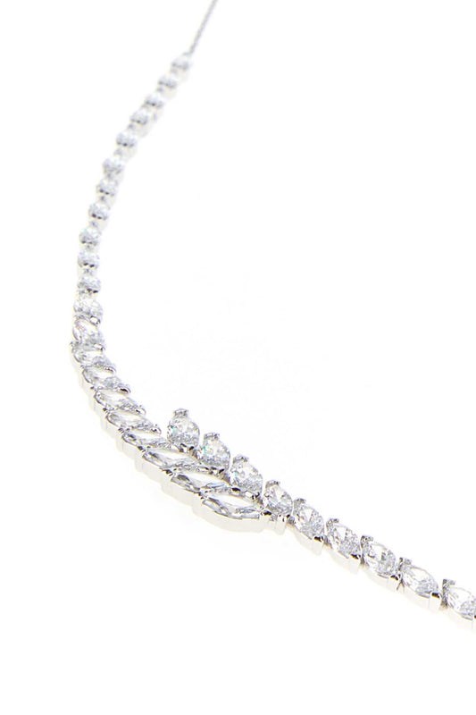 MESMERA:ALL ARD NECKLACE WHI/RHS NECKLACES