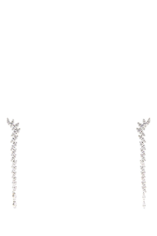 MESMERA:PE L WHI/RHS EARRINGS