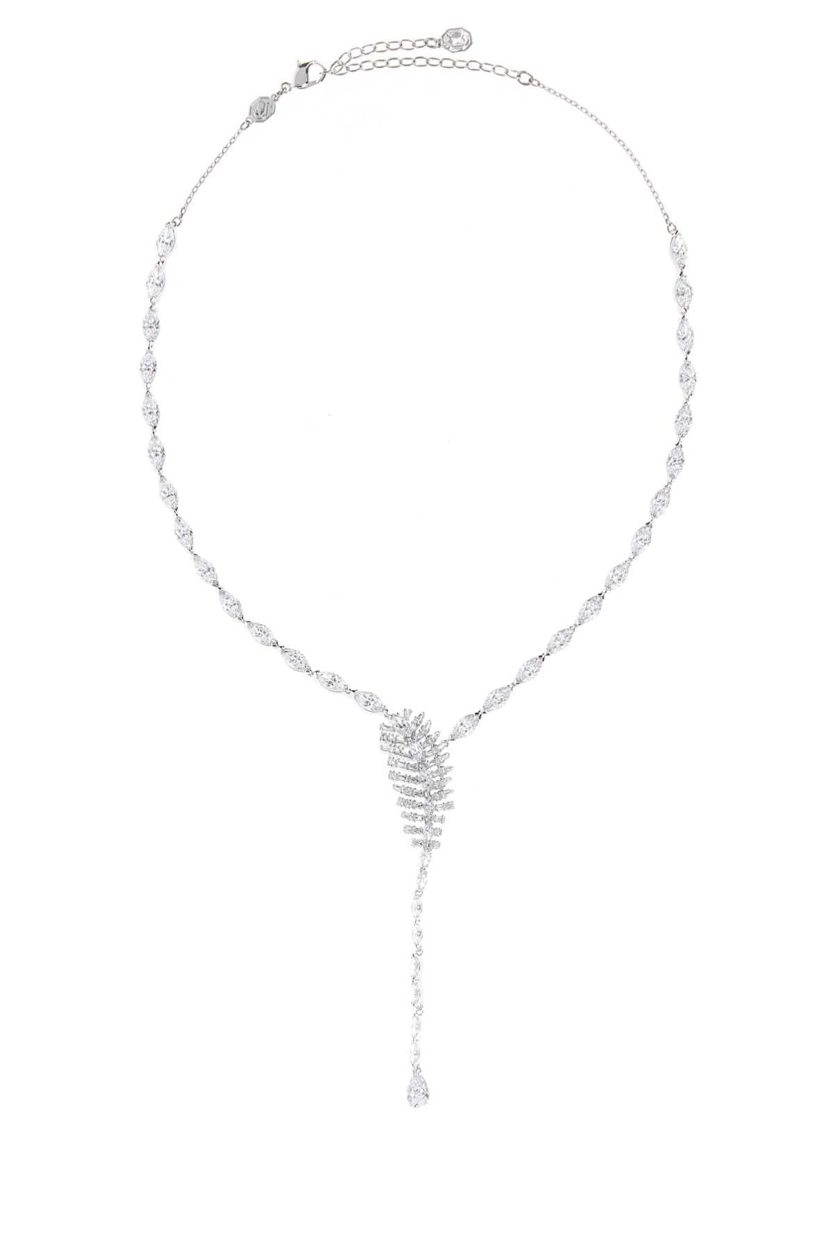 VIENNA:NECKLACE WHI/RHS NECKLACES