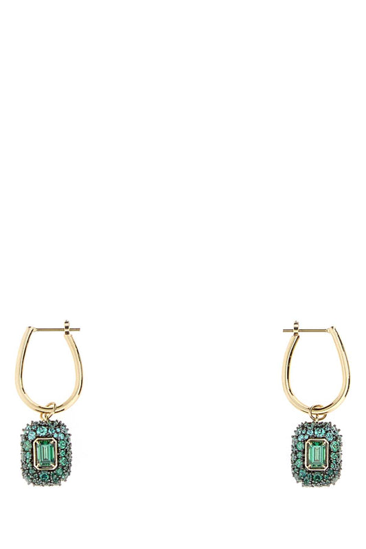 SUBLIMA:PE GREEN GRETC/GOS EARRINGS