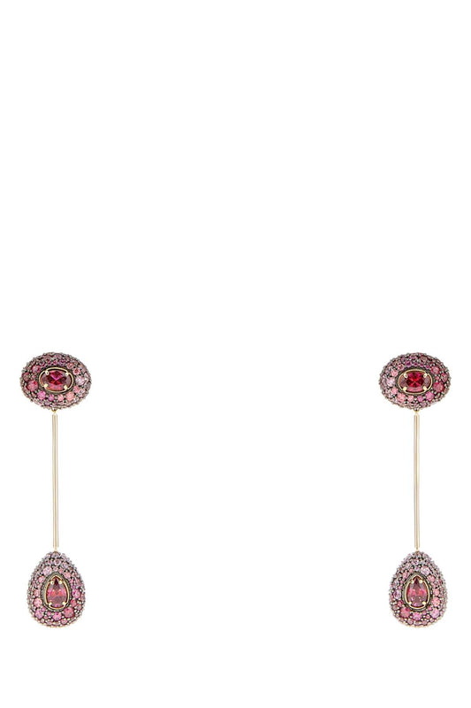 SUBLIMA:PE LONG RED MUL/GOS EARRINGS