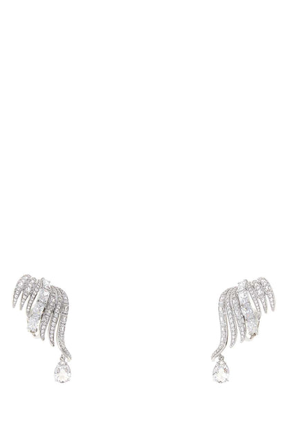 VIENNA:CE WHITE/RHS EARRINGS