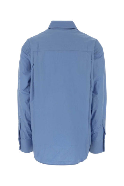 LUI ORGANIC COTTON SHIRT - BLUE SHIRTS