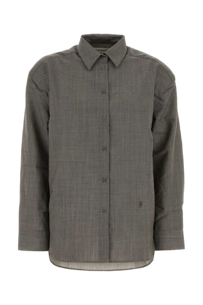 OANA WOOL PADDED SHIRT SHIRTS
