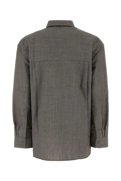 OANA WOOL PADDED SHIRT SHIRTS