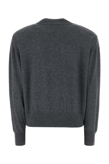 RUE PADDED HIGH NECK SWEATER KNITWEARS