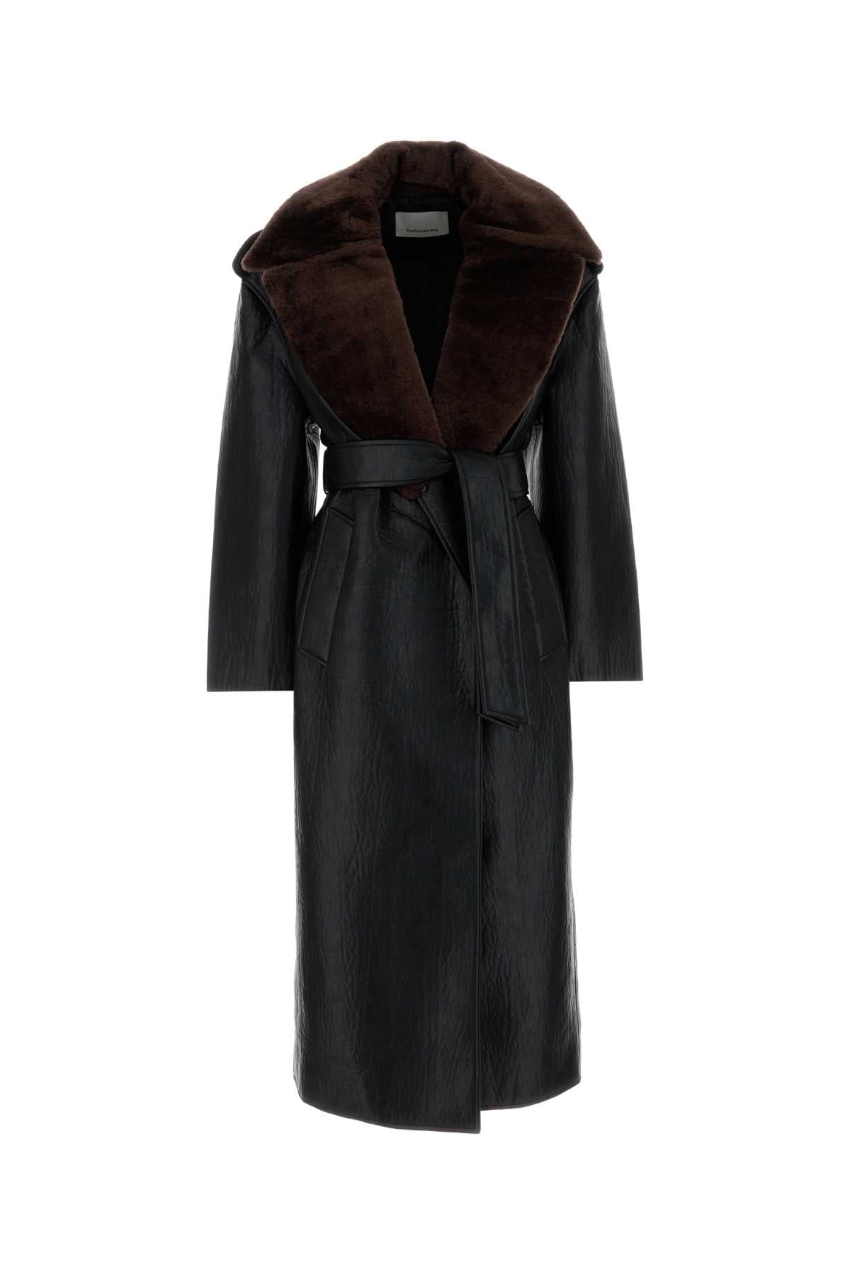 EDRA REMOVABLE COLLAR TRENCH COAT TRENCH COATS