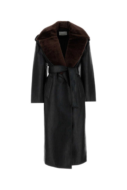 EDRA REMOVABLE COLLAR TRENCH COAT TRENCH COATS