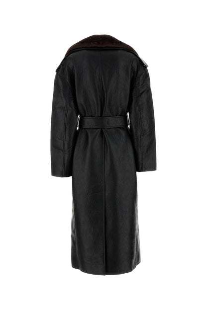 EDRA REMOVABLE COLLAR TRENCH COAT TRENCH COATS