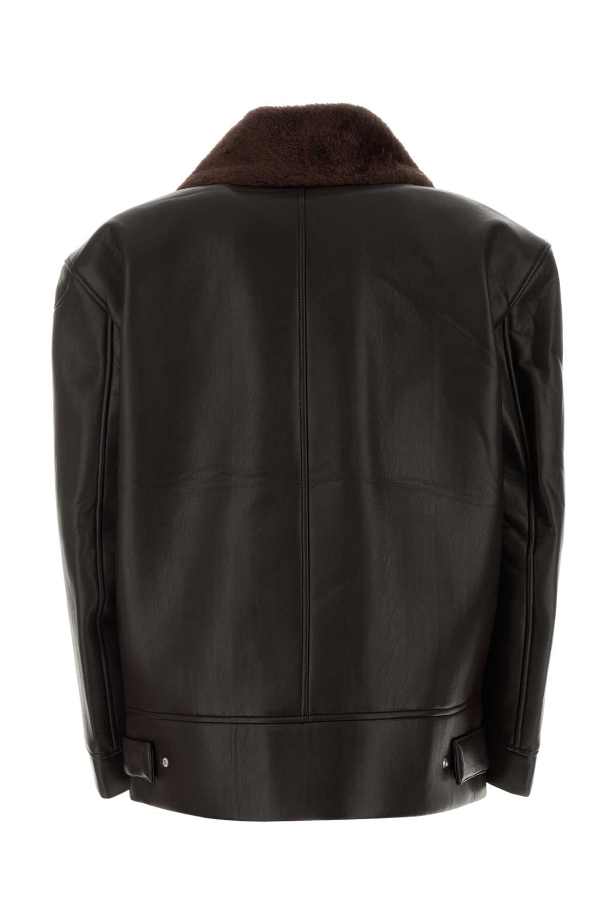 ASPEN FAUX LEATHER JACKET BLAZERS AND VESTS