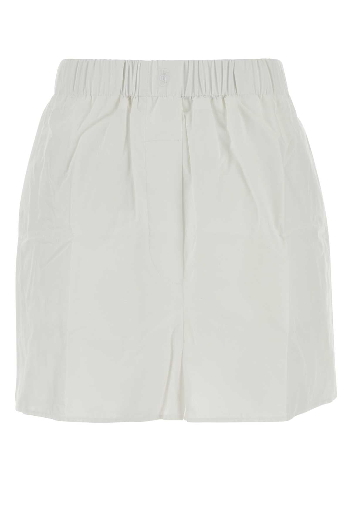 LUI ORGANIC COTTON BOXER SHORT - WHITE SHORTS