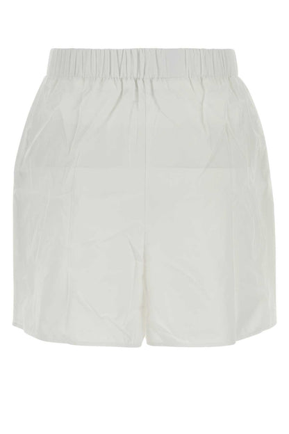 LUI ORGANIC COTTON BOXER SHORT - WHITE SHORTS