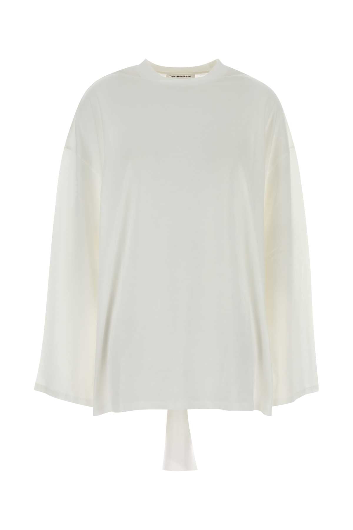 RIO OVERSIZED SLEEVE TEE - WHITE T-SHIRTS