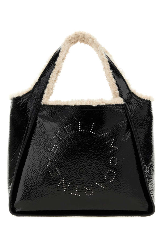 LOGO CROSSBODY TOTE BAG CRACKED PATENT ALTER MAT & CROSSBODY BAGS