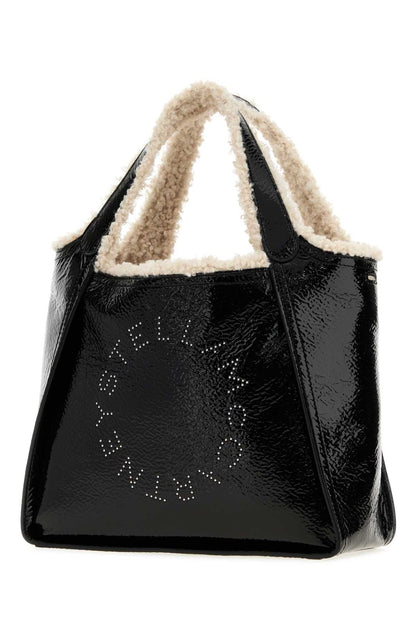 LOGO CROSSBODY TOTE BAG CRACKED PATENT ALTER MAT & CROSSBODY BAGS