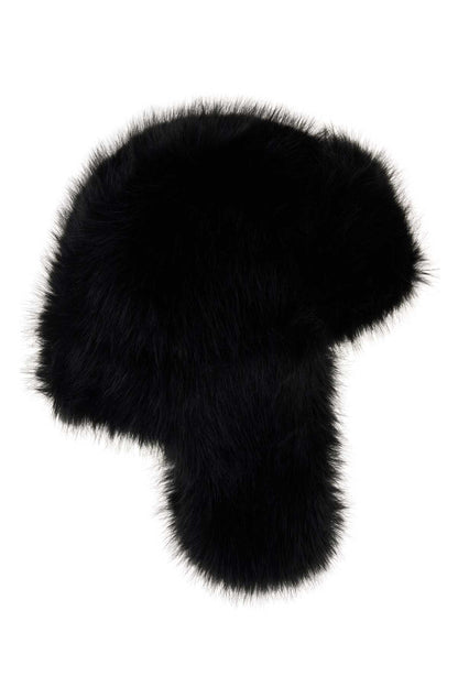 FUR HAT PLUSH FABRIC & ALTER SUEDE HATS AND HAIRBANDS