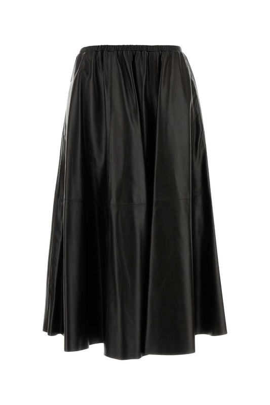 Gonna in pelle SKIRTS