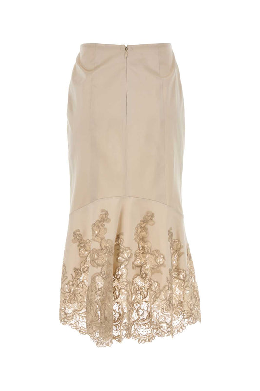 GONNA C/RICAMO SKIRTS