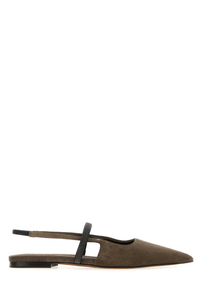 PAIR OF BALLET FLATS BALLERINAS