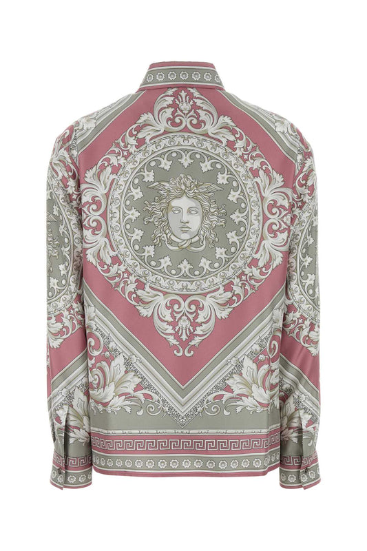 INFORMALSHIRTNEOCLASSICALBAROCCOFOULARDONSILKTWILL SHIRTS