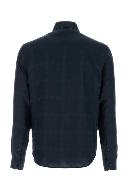 INFORMALSHIRTMEDUSAVINTAGESILKCREPESATINJACQUARD SHIRTS