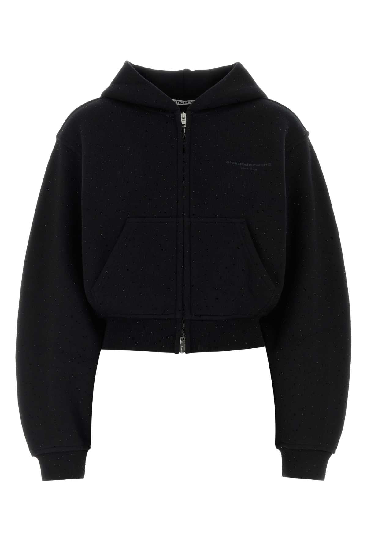 ZIP-UP HOODIE W/ ALLOVER HOTFIX SWEATSHIRTS