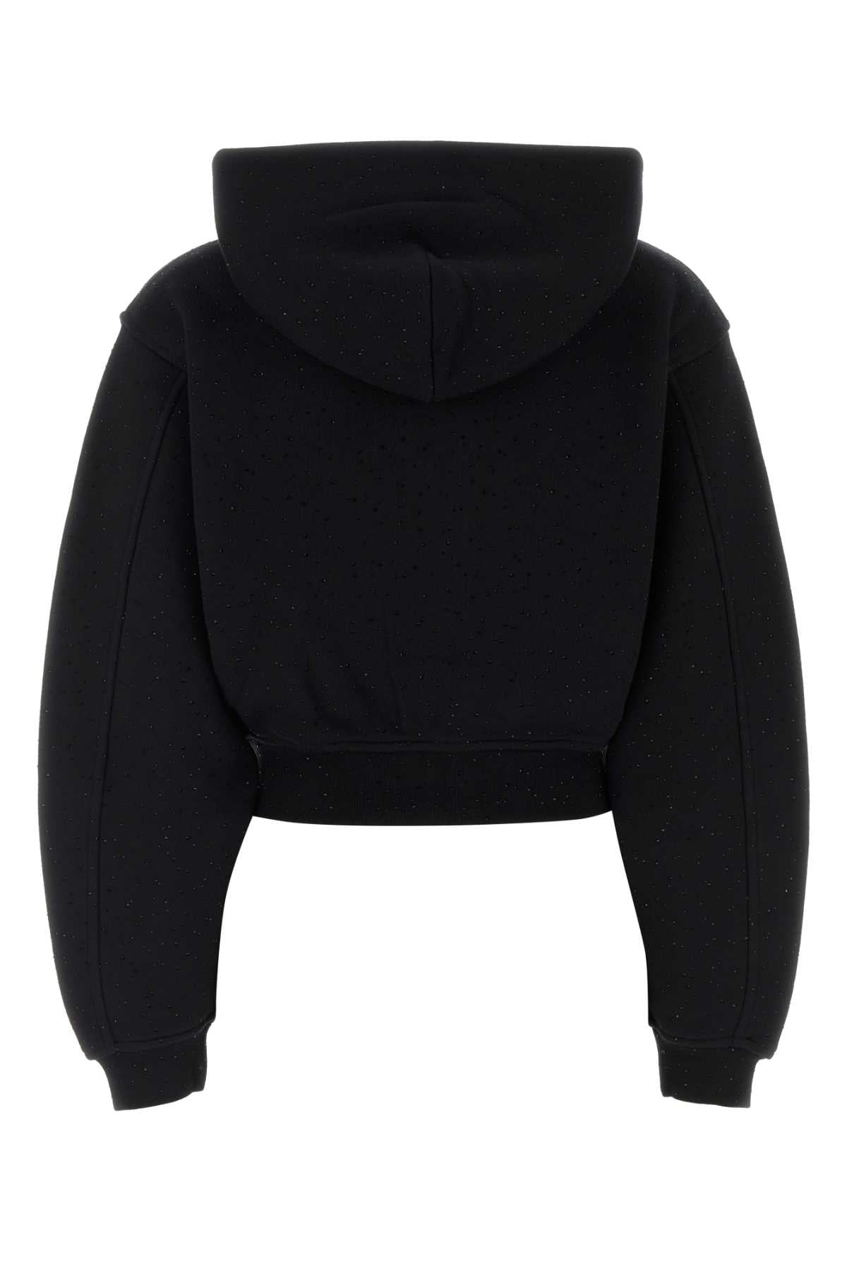 ZIP-UP HOODIE W/ ALLOVER HOTFIX SWEATSHIRTS
