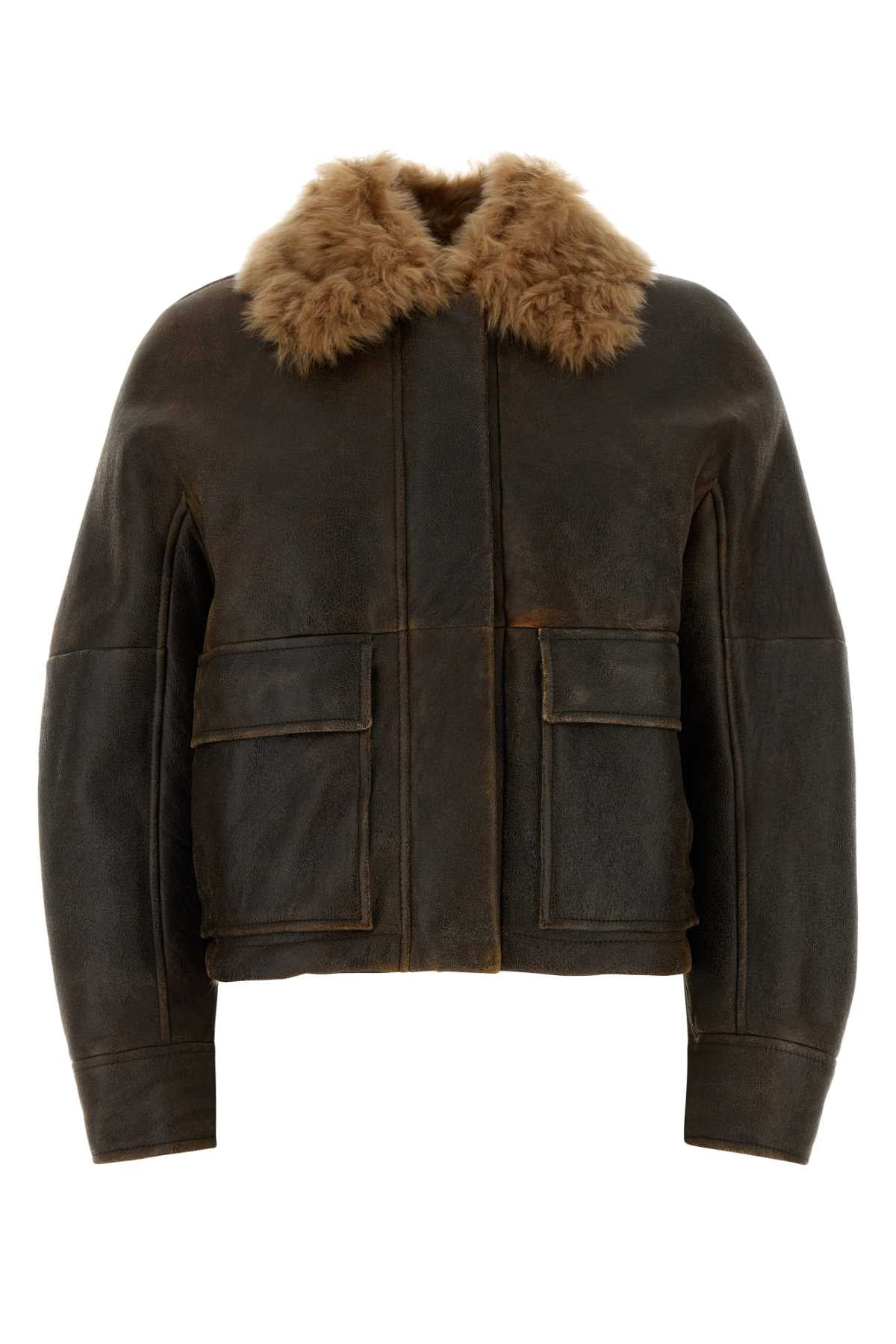 FUR JACKET LEATHER JACKETS