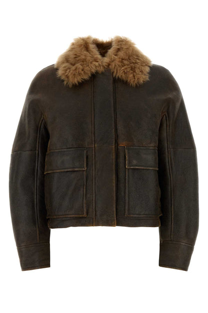 FUR JACKET LEATHER JACKETS