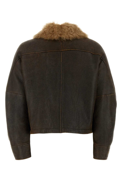 FUR JACKET LEATHER JACKETS