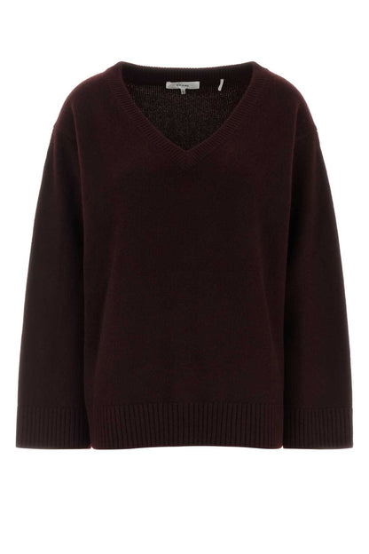 THE CASHMERE RELAXED V SWEATER KNITWEARS