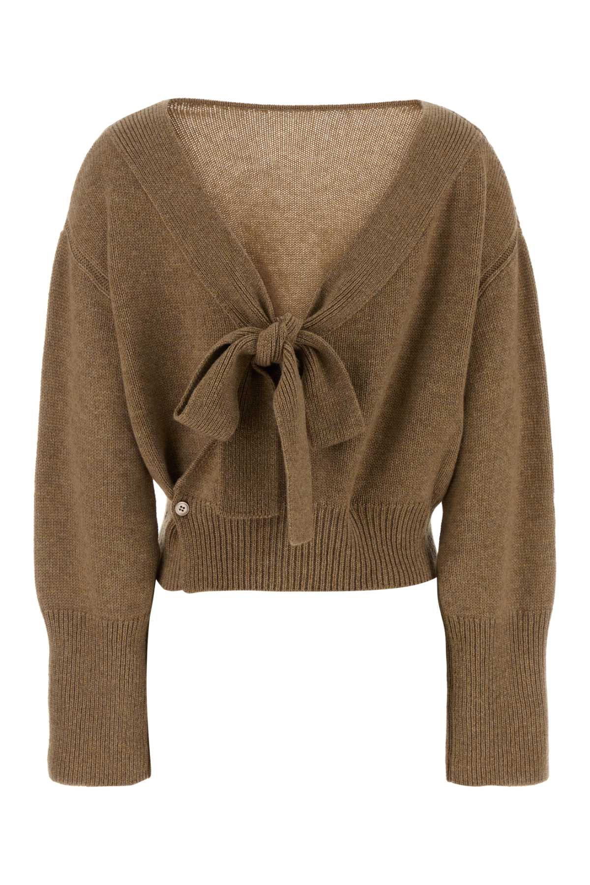 MAGLIA SCOLLO V DIETRO KNITWEARS