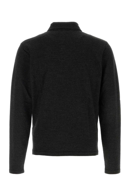LS KNITTED POLO TOP POLO