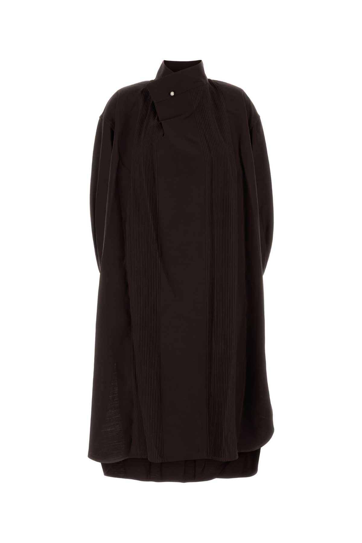 DR468-PINTUCK SHIRT DRESS DRESSES