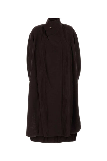 DR468-PINTUCK SHIRT DRESS DRESSES