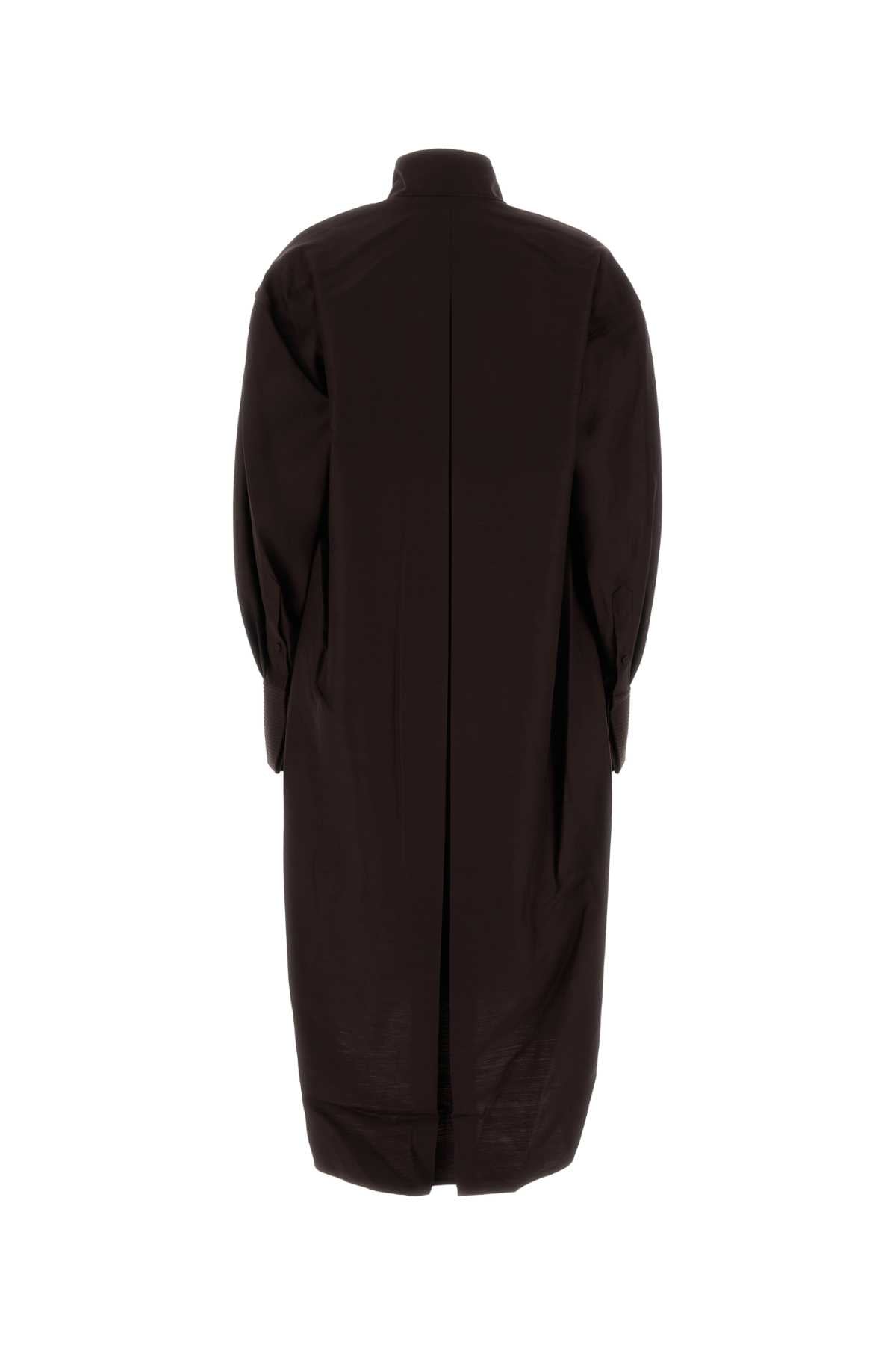 DR468-PINTUCK SHIRT DRESS DRESSES