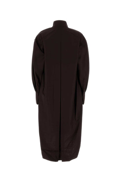 DR468-PINTUCK SHIRT DRESS DRESSES
